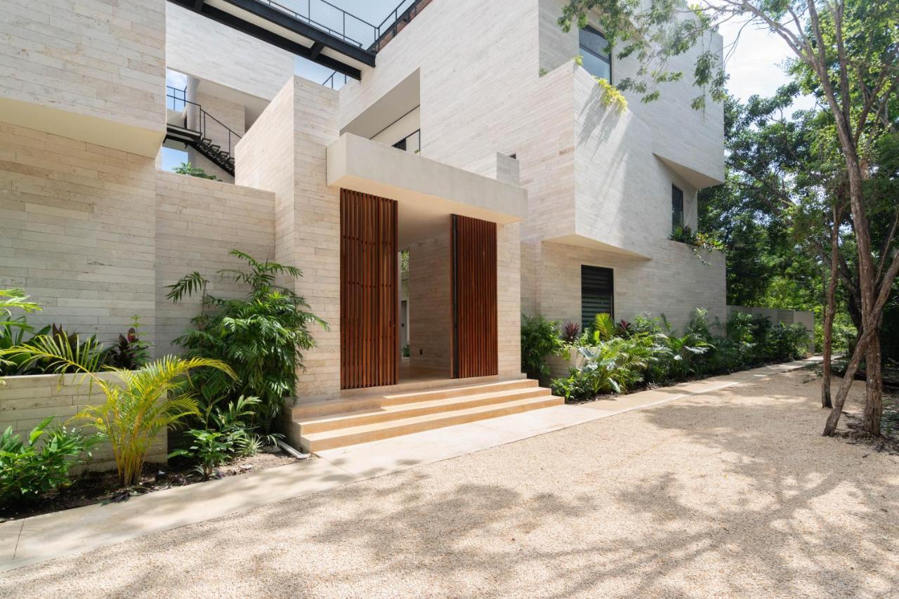 Stylish And Peaceful Jungle Studio At 525 トゥルム エクステリア 写真