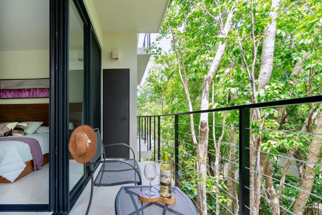 Stylish And Peaceful Jungle Studio At 525 トゥルム エクステリア 写真